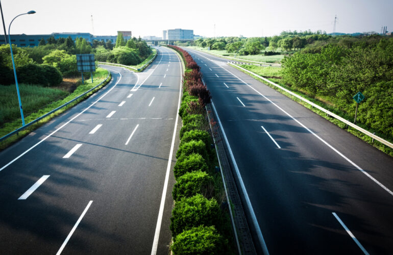 Autostrada vuota