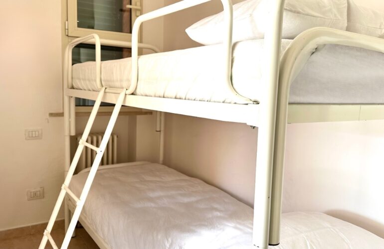 Letto a castello dell'appartamento Marzocchetta on the beach